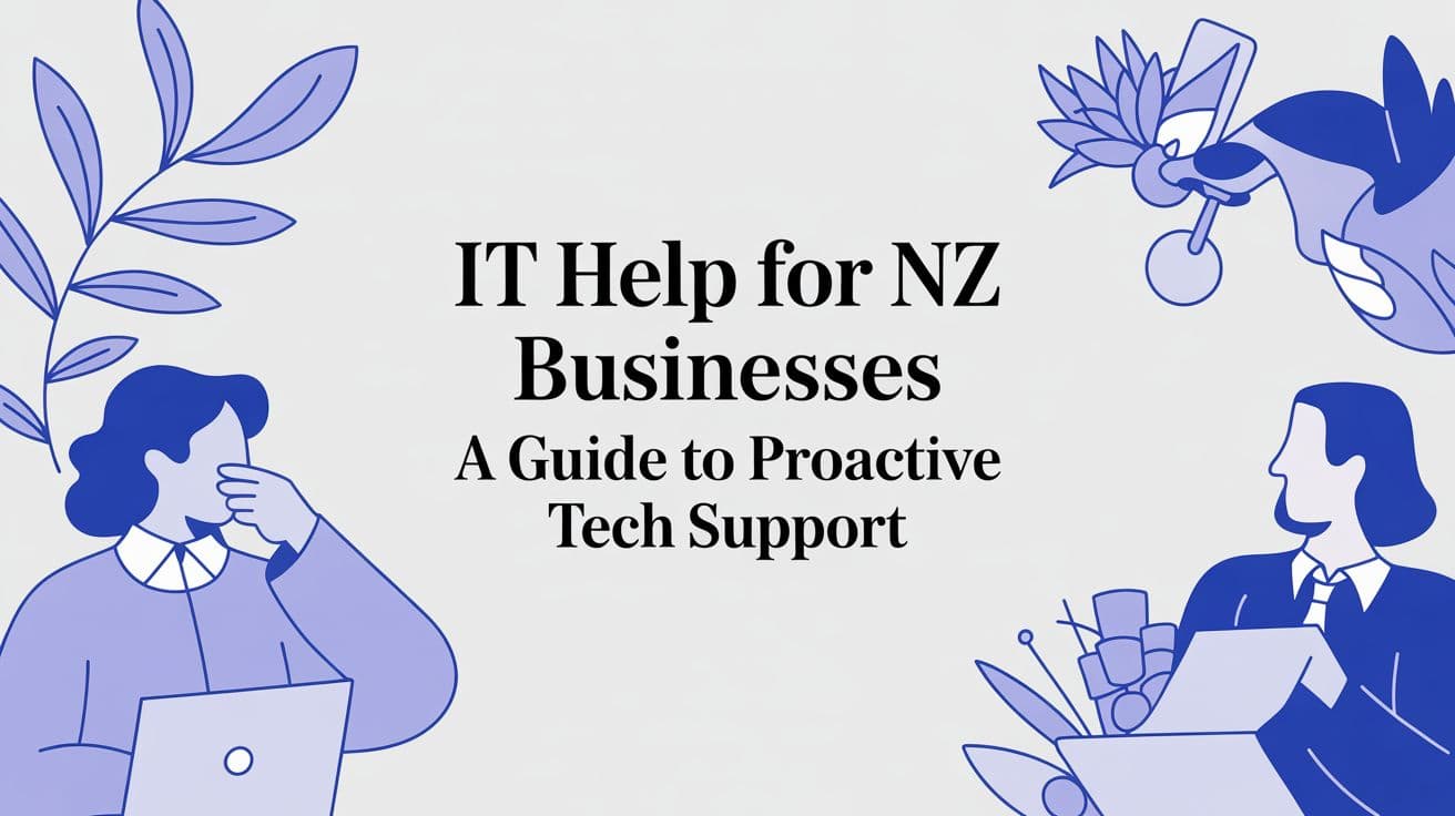 IT Help for NZ Businesses A Guide to Proactive Tech Support