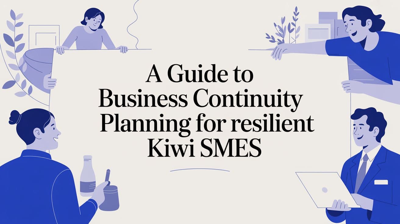 A Guide to Business Continuity Planning for Resilient Kiwi SMEs