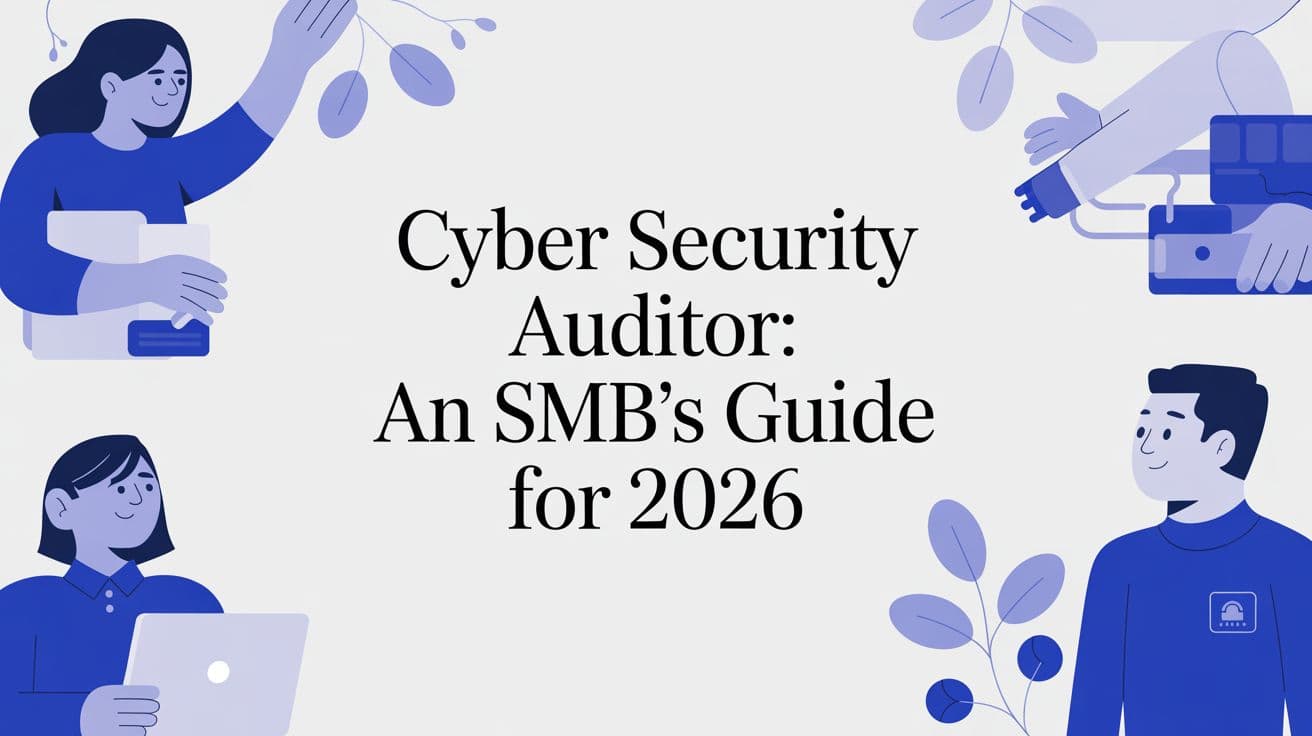 Cyber Security Auditor: An SMB's Guide for 2026