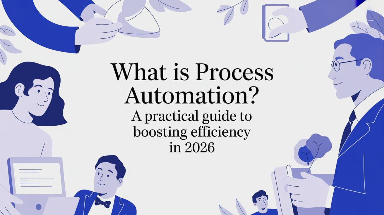 What is process automation? A Practical Guide to Boosting Efficiency in 2026