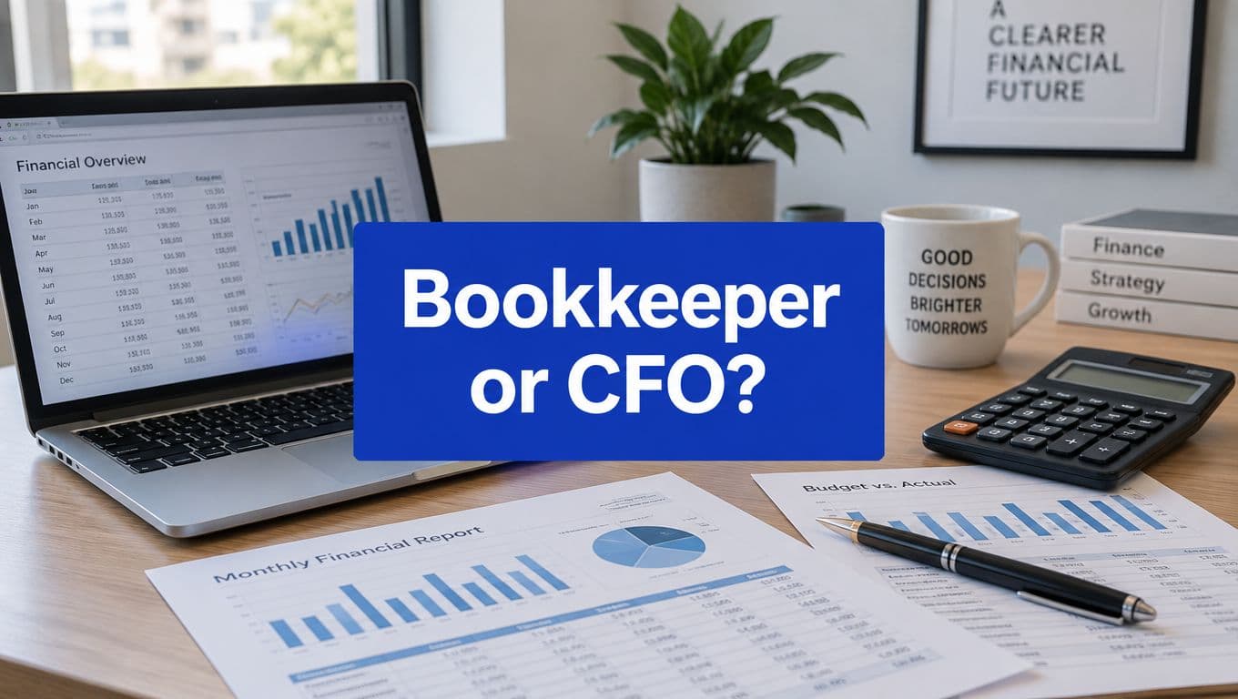 Bookkeeper, Accountant or CFO: What Does Your Business Actually Need