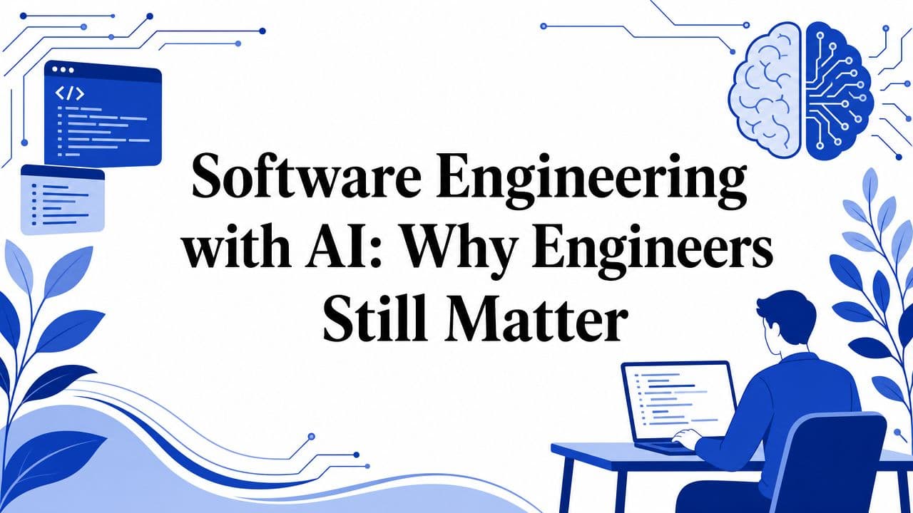 Software Engineering with AI: Why Engineers Still Matter
