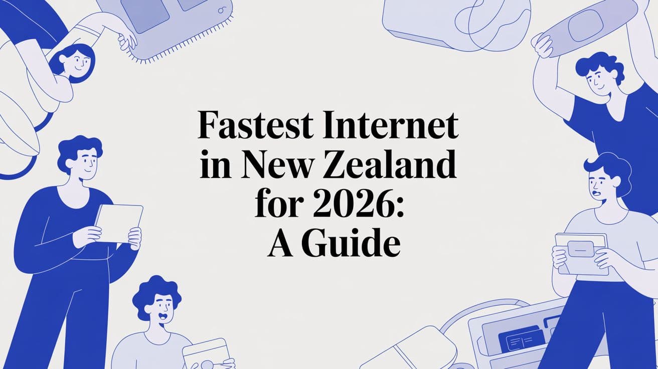 Fastest Internet in New Zealand for 2026: A Guide