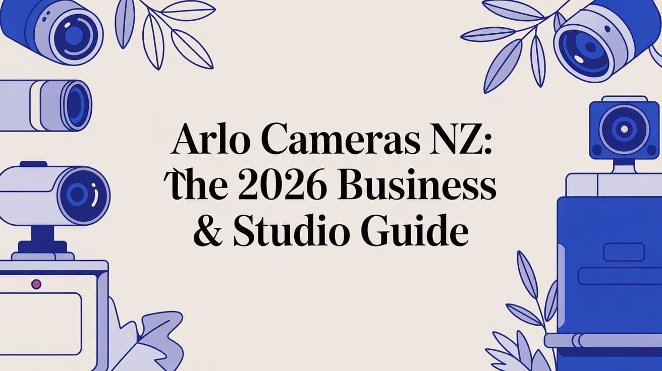 Arlo Cameras NZ: The 2026 Business & Studio Guide