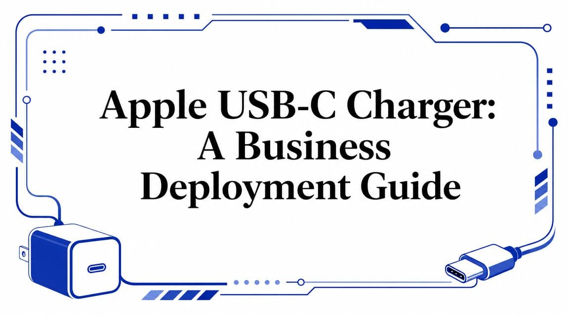Apple USB-C Charger: A Business Deployment Guide