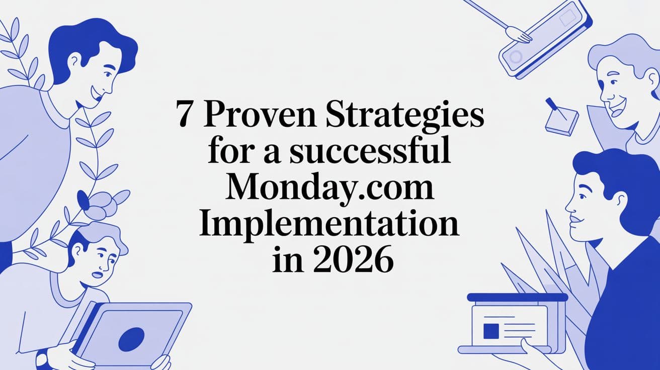 7 Proven Strategies for a Successful monday.com Implementation in 2026