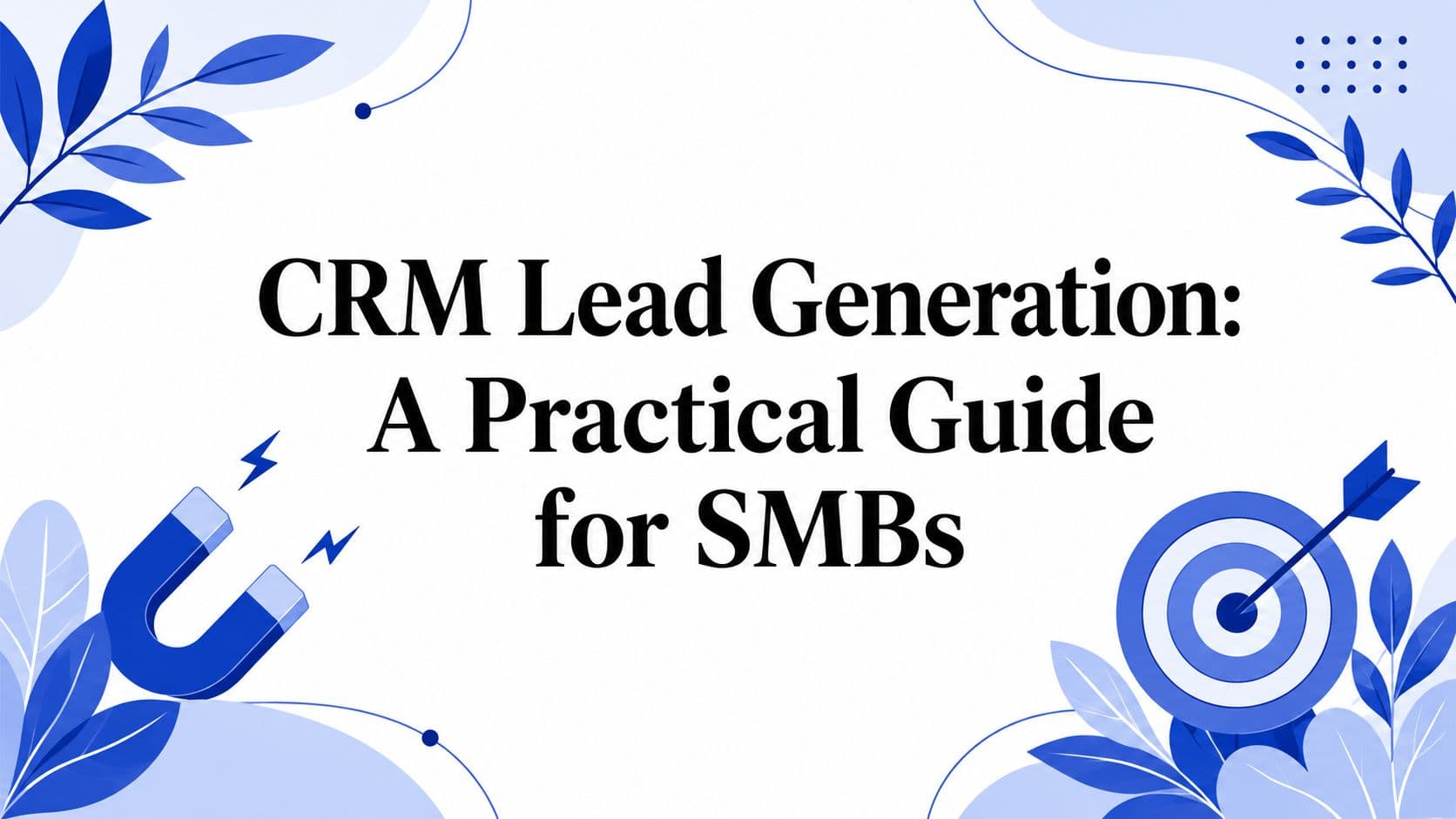 CRM Lead Generation: A Practical Guide for SMBs